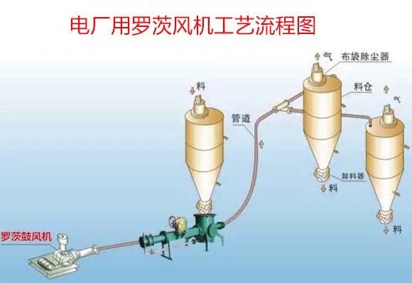 電廠用羅茨鼓風(fēng)機案例